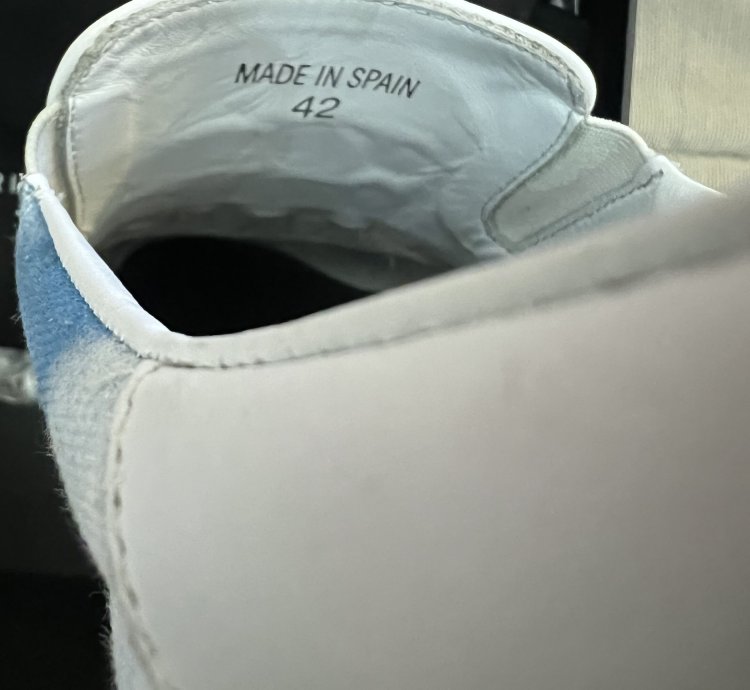 Amiri Slip On Bone Sneakers