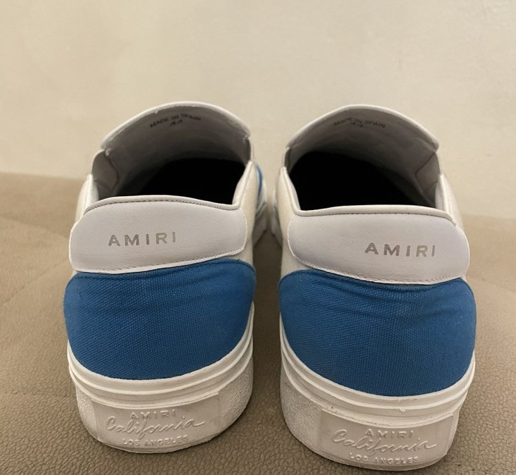 Amiri Slip On Skeleton Shoes Sneakers