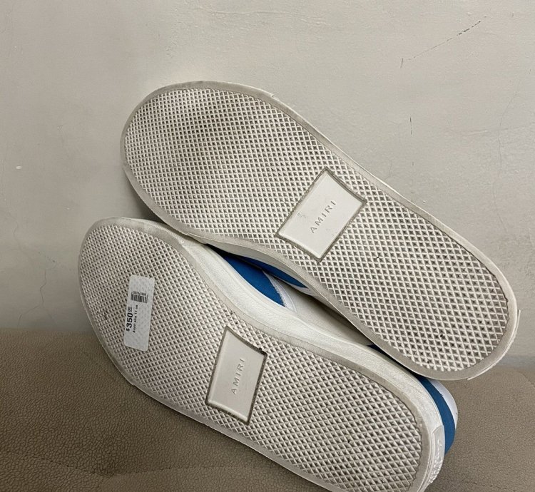 Amiri Slip On Skeleton Shoes Sneakers
