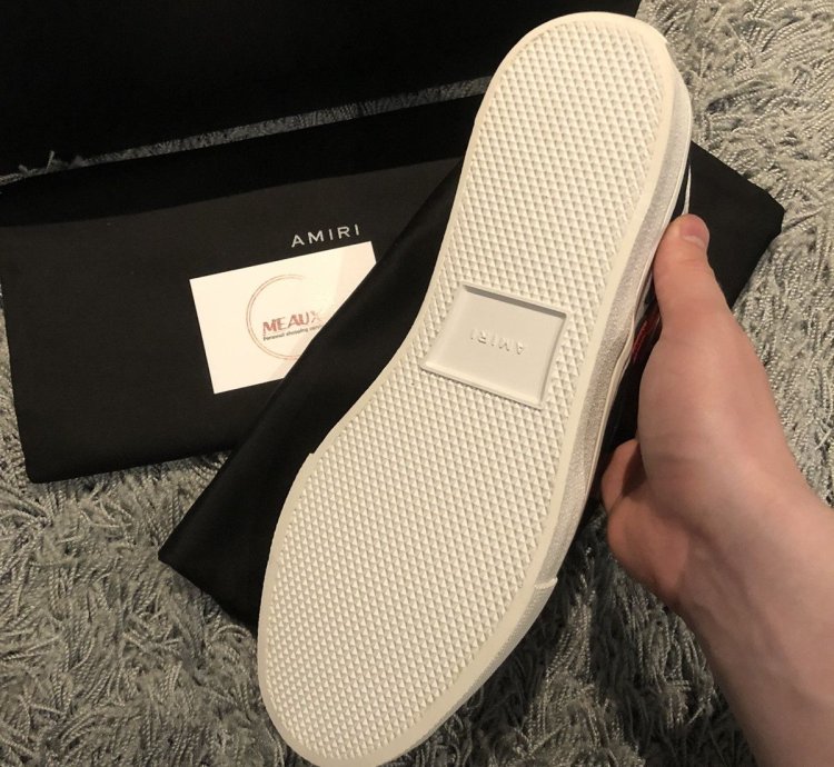 Amiri Slip Ons Slides Fire Flame 43 Brand New Rip