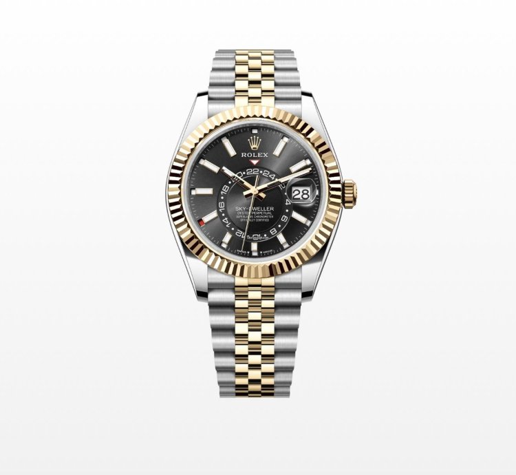 Rolex Sky-dweller 42mm Black Dial Jubilee Bracelet New Unworn 2024