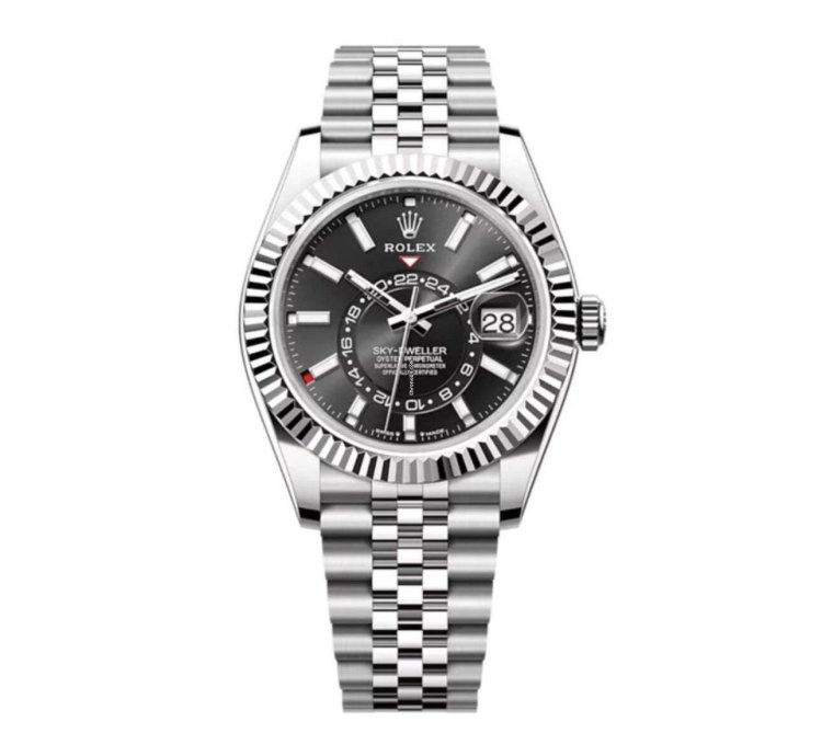 Rolex Sky-dweller 42mm Black Jubilee Bracelet 326934
