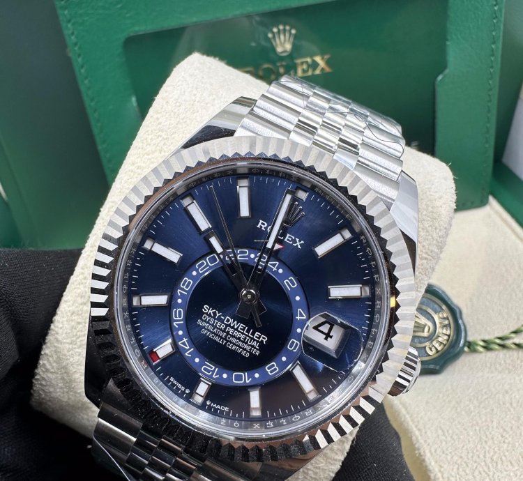 Rolex Sky-dweller 42mm Blue Dial Jubilee Bracelet 336934 New Unworn 2025