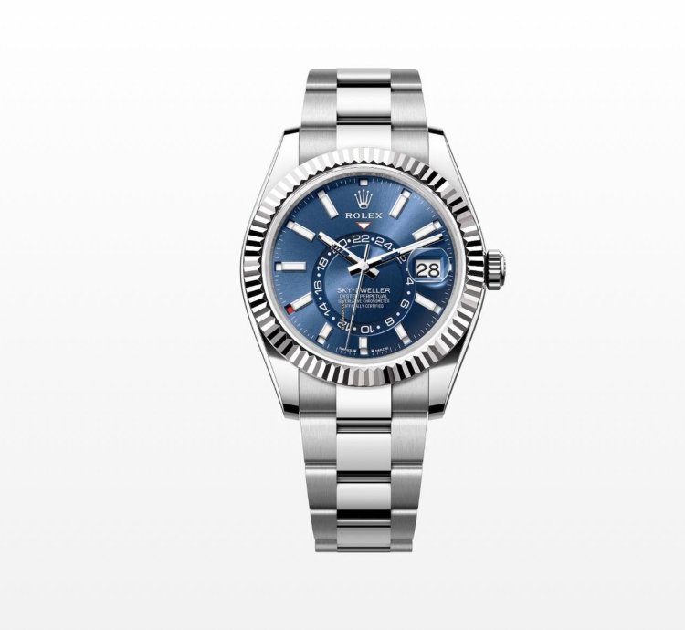 Rolex Sky-dweller 42mm Blue Dial Oyster Bracelet New Unworn 2025