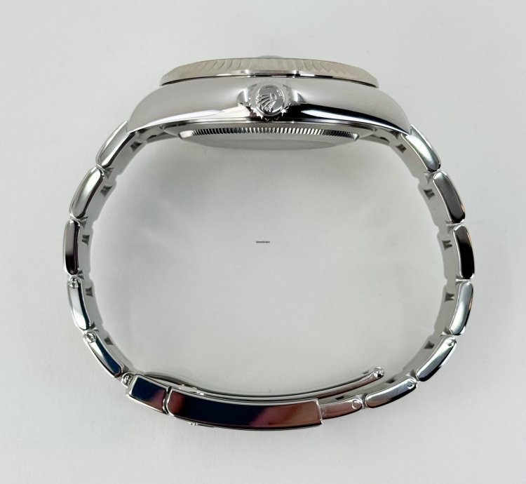 Rolex Sky-dweller 42mm Fluted Bezel Stainless Steel Blue Index Dial Oyster Bracelet 326934