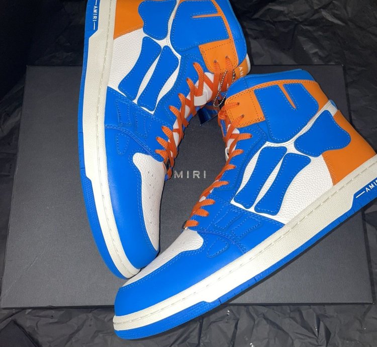 Amiri Soho Nyc Flagship Skel Top Hi Sneakers