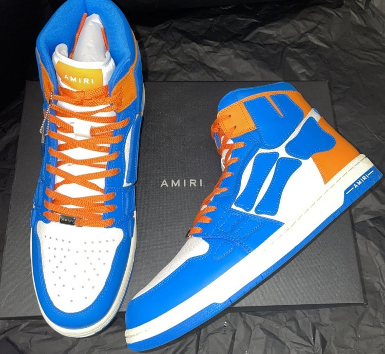 Amiri Soho Nyc Flagship Skel Top Hi Sneakers