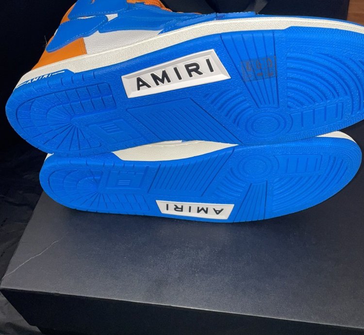 Amiri Soho Nyc Flagship Skel Top Hi Sneakers
