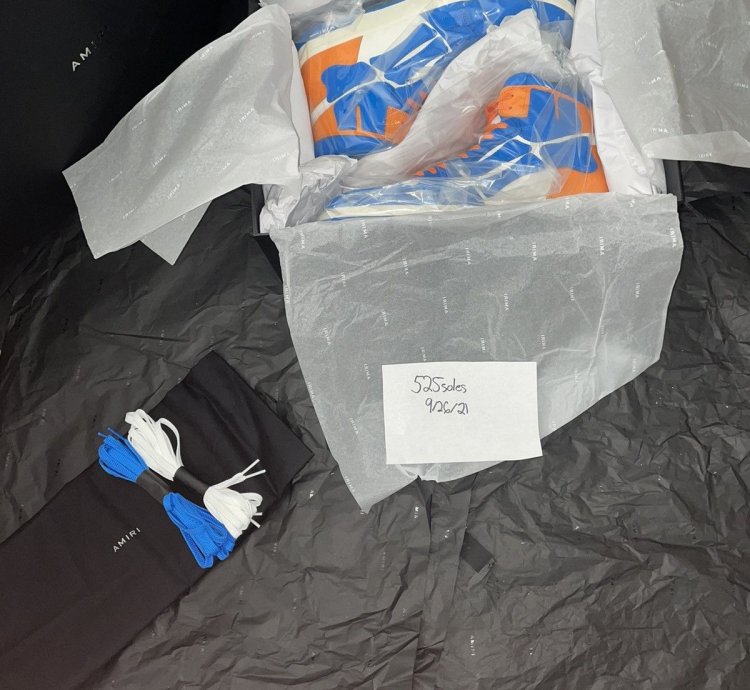 Amiri Soho Nyc Flagship Skel Top Hi Sneakers