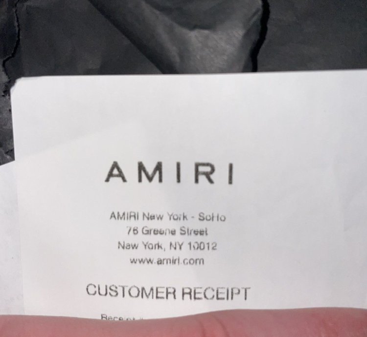 Amiri Soho Nyc Flagship Skel Top Hi Sneakers