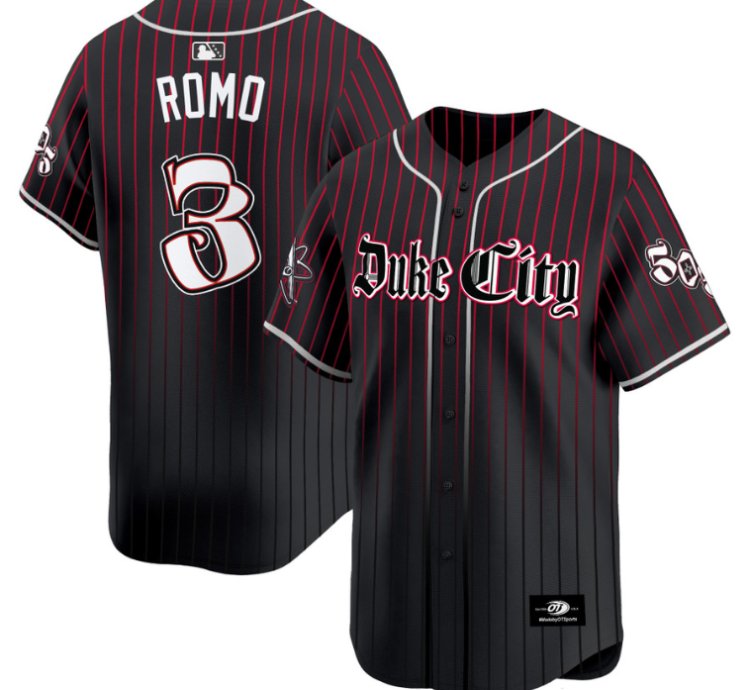 Drew Romo Jersey 3 Albuquerque Isotopes city Roots Vapor Premier Limited Stitched
