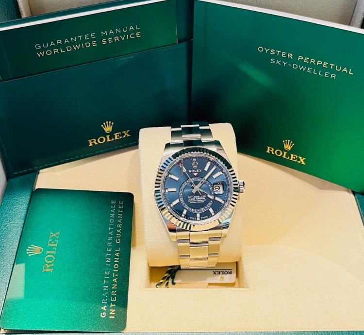 Rolex Sky-dweller 42mm New 2025 Blue Dial 336934