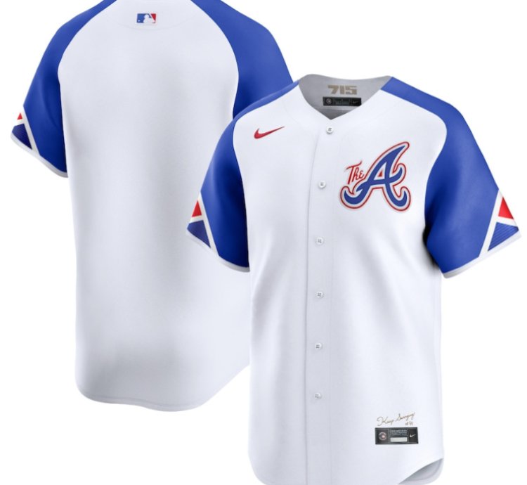 Atlanta Braves City Connect Limited Men Jersey - White