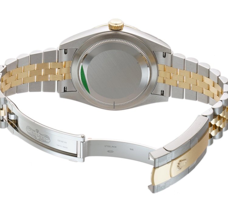 Rolex Sky-dweller 42mm Steel And 18k Yellow Gold Champagne Dial Jubilee Bracelet