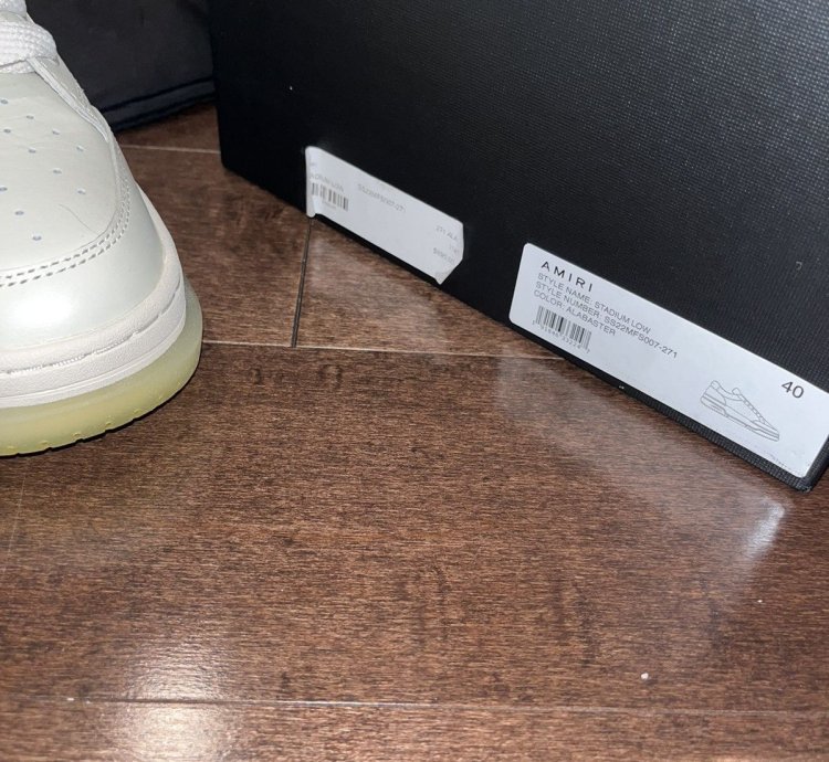 Amiri Stadium Low Sneaker