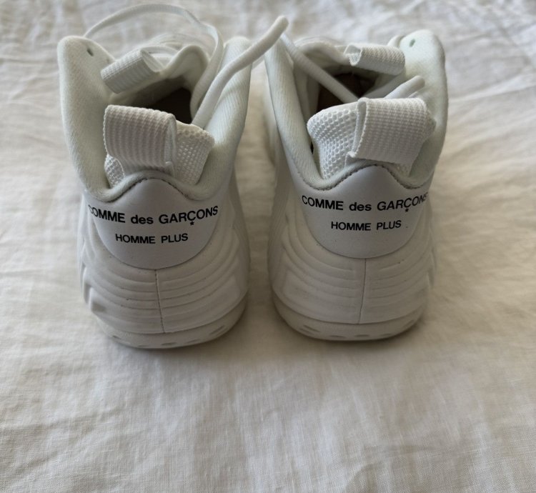 2021 Cdg Air Foamposite One In White