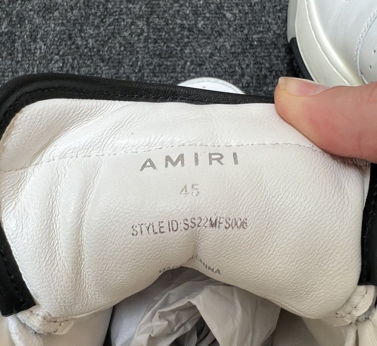 Amiri Stadium Mid Top Sneakers