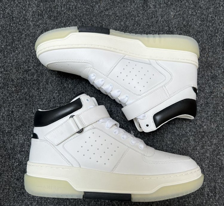 Amiri Stadium Mid Top Sneakers