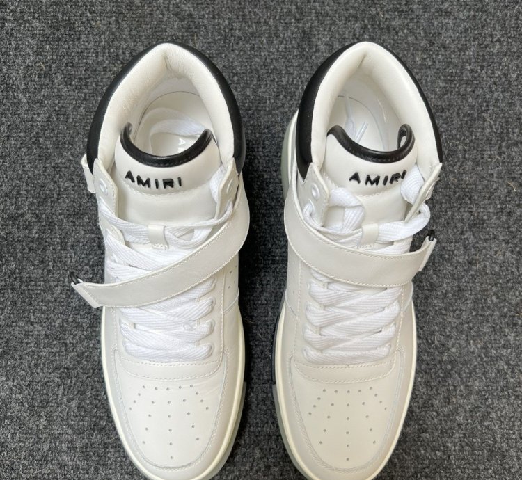Amiri Stadium Mid Top Sneakers