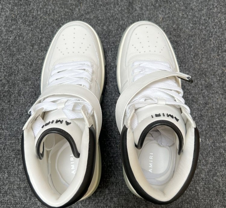 Amiri Stadium Mid Top Sneakers