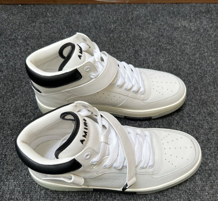 Amiri Stadium Mid Top Sneakers