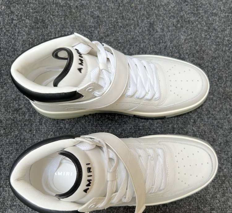 Amiri Stadium Mid Top Sneakers