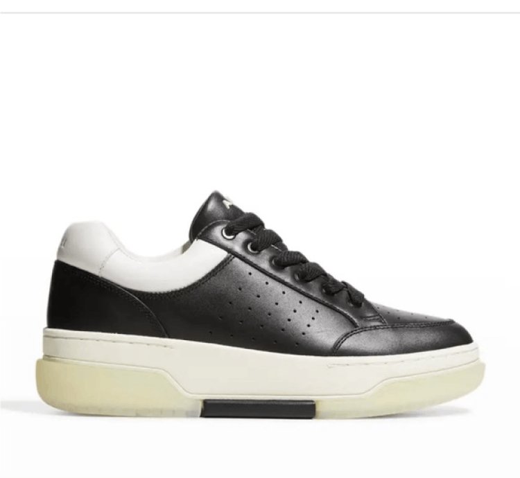 Amiri Stadium Sneakers Leather Black Men Eu 43 Us 10 650