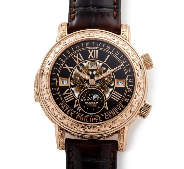 Patek Philippe Grand Complications 18k Rose Gold 6002r-001 - Ats-w007922