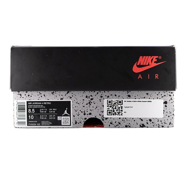 4 Retro White Cement 2025