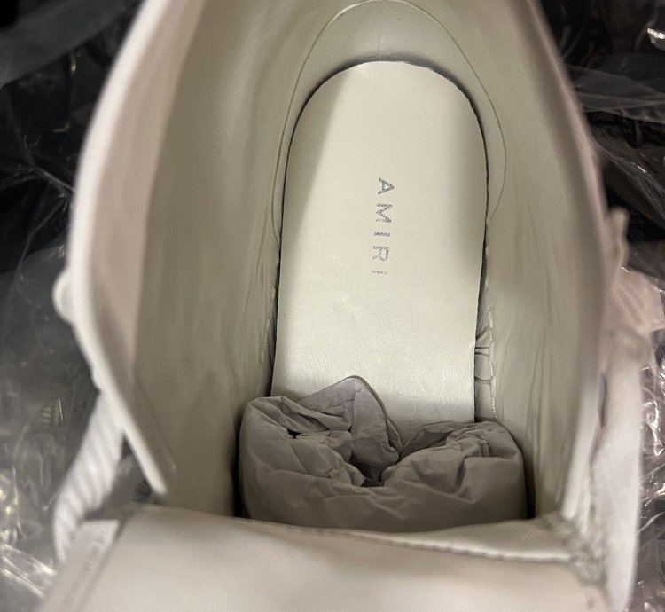 Amiri Stars Court Hi-top Sneaker
