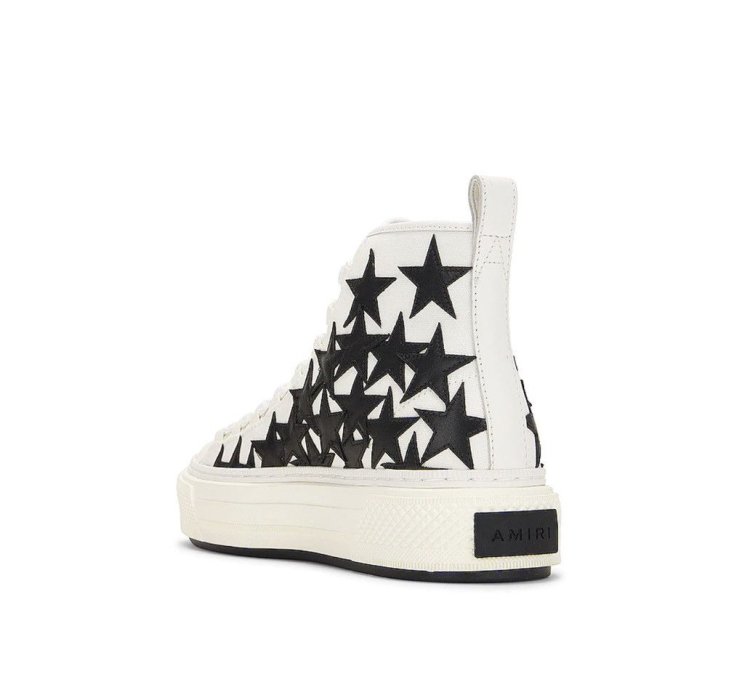 Amiri Stars Court Hi-top Sneaker