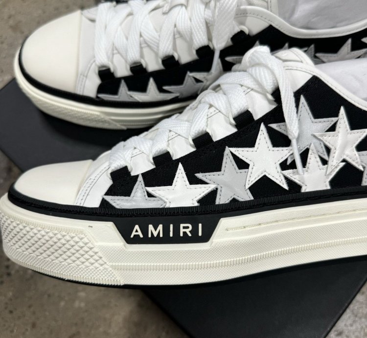 Amiri Stars Court Low Top Sneaker New 375