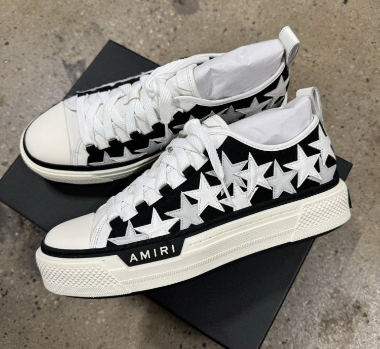 Amiri Stars Court Low Top Sneaker New 750