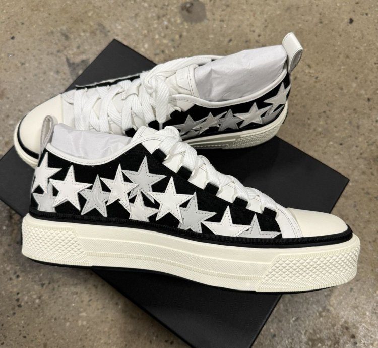 Amiri Stars Court Low Top Sneaker New 750
