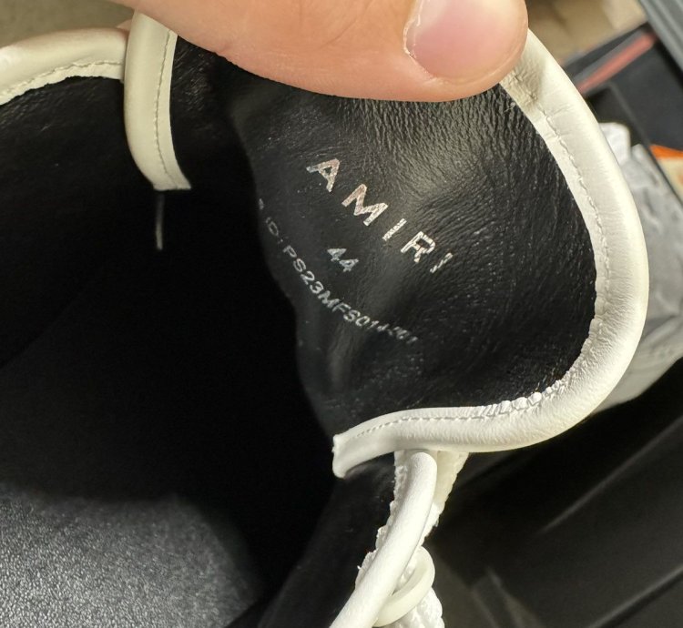 Amiri Stars Court Low Top Sneaker New 750