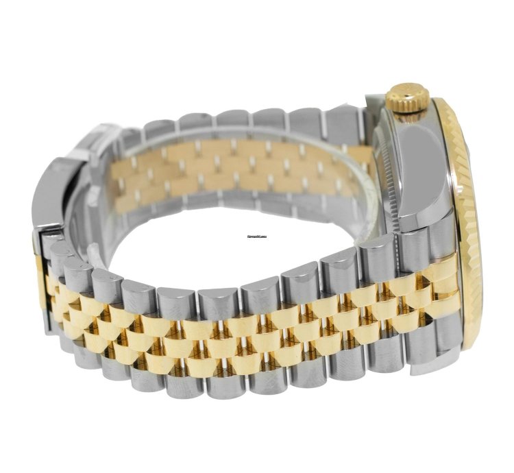 Rolex Sky-dweller 42mm Yellow Gold Steel Champagne Index Dial Fluted Bezel 336933
