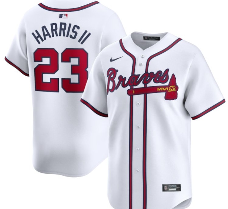 Michael Harris Ii 23 Atlanta Braves Home Limited Player Men Jersey - White