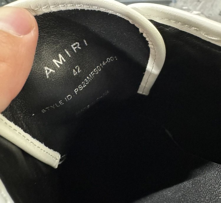 Amiri Stars Court Sneaker 750 New