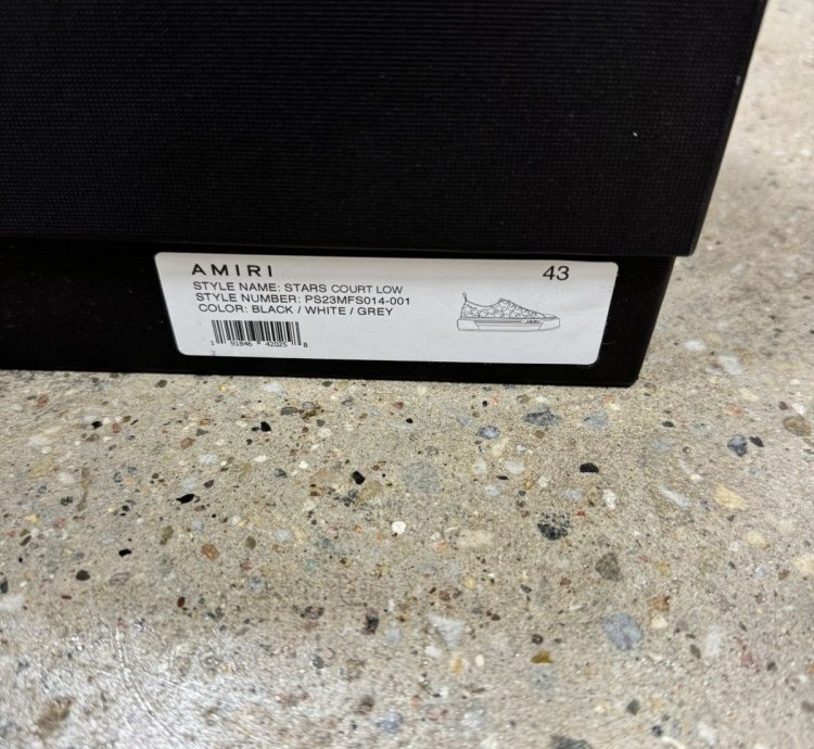 Amiri Stars Court Sneaker New 750