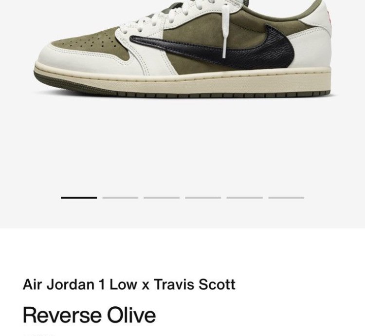 Air Jordan 1 Low Travis Scott