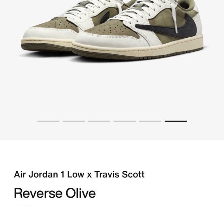 Air Jordan 1 Low Travis Scott