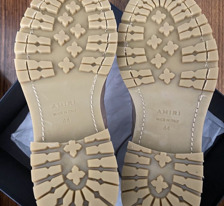 Amiri Suede Tan Combat Military Boots New Msrp 1200
