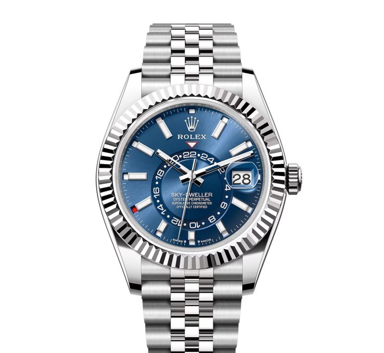 Rolex Sky-dweller Basel One 336934 Blue Sky-dweller Jubilee Steel 42mm