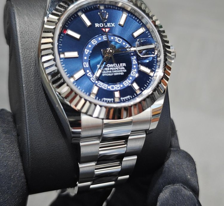 Rolex Sky-dweller Basel One 336934 Blue Sky-dweller Oyster Steel 42mm