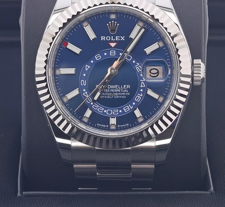 Rolex Sky-dweller Basel One 336934 Blue Sky-dweller Oyster Steel 42mm