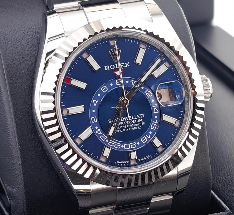 Rolex Sky-dweller Basel One 336934 Blue Sky-dweller Oyster Steel 42mm