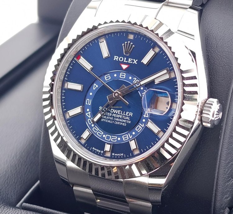 Rolex Sky-dweller Basel One 336934 Blue Sky-dweller Oyster Steel 42mm