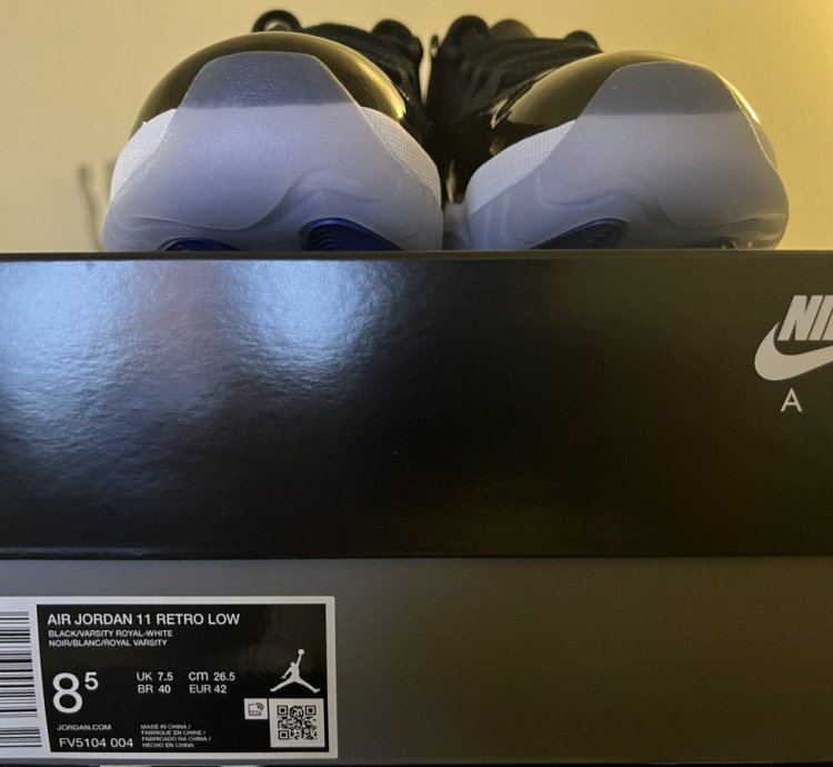 Air Jordan 11 Retro Low Space Jam Size 8 5 Nike Xi