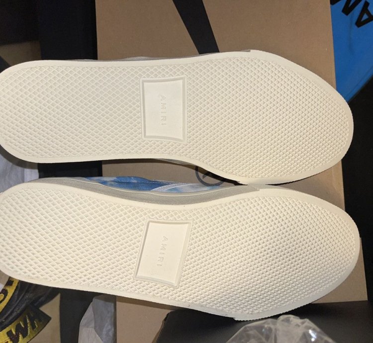 Amiri Tie Dye Skel Toe Slip On