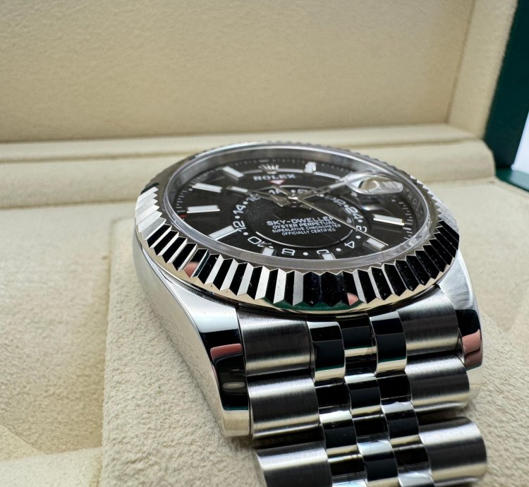 Rolex Sky-dweller Black Dial Jubilee New Unworn 2024